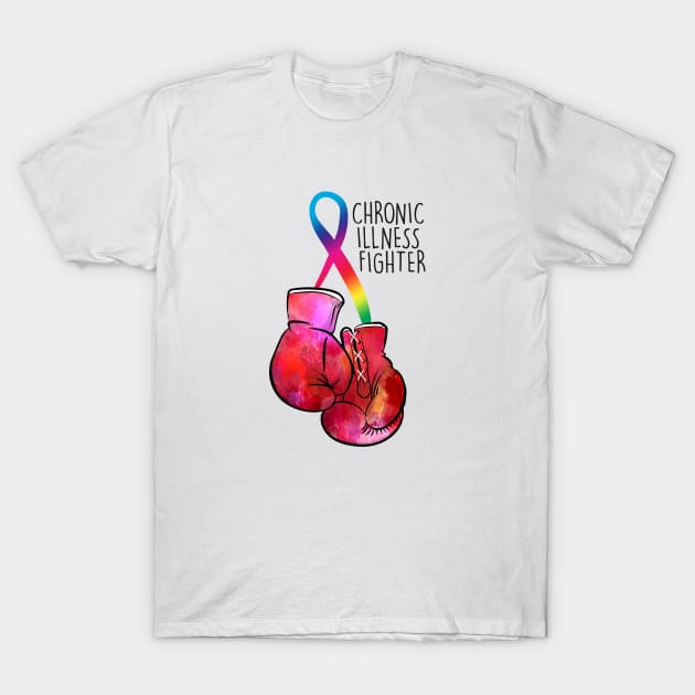 Chronic Illness Fighter T-Shirt by spooniespecies